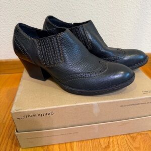 Born Black Heeled Boots for Women